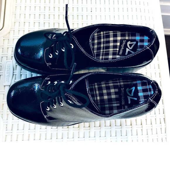 Dirty Laundry Platform Black Patent Gatsby Derby Oxfords Dark Academia - Picture 11 of 17